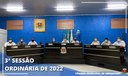 3º SESSÃO ORDINÁRIA 2022