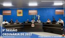9º SESSÃO ORDINÁRIA 2022