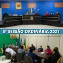 5º SESSÃO ORDINÁRIA 2021