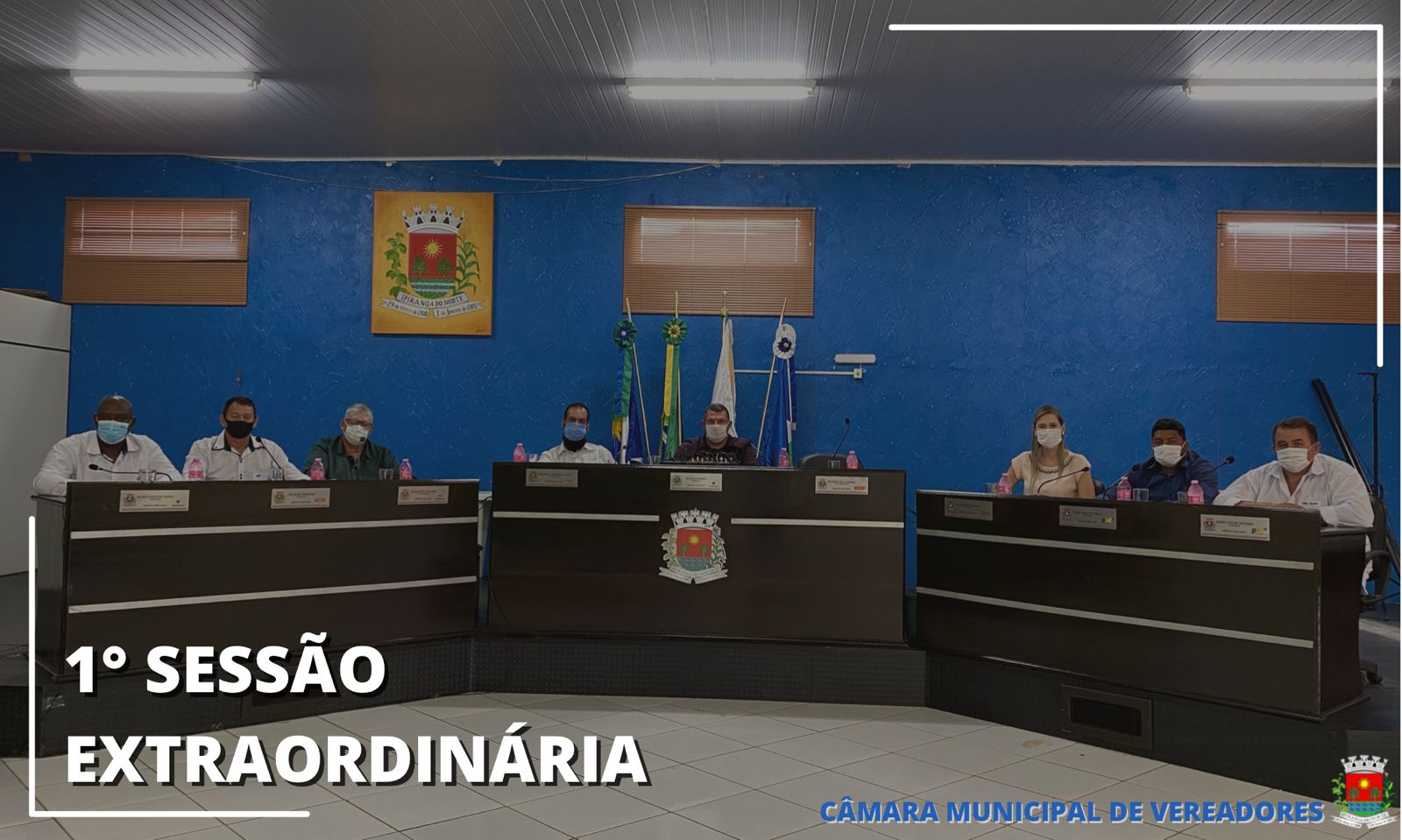 1º SESSÃO EXTRAORDINÁRIA DE 2021 