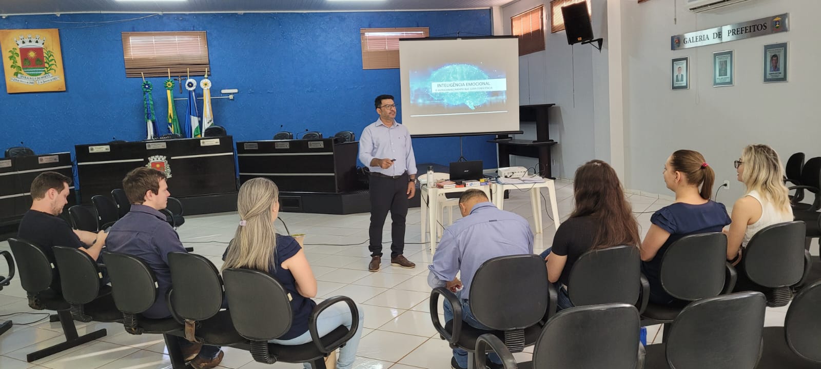 Câmara promove treinamento sobre inteligência emocional para servidores do Legislativo ipiranguense
