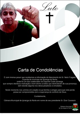 Carta de Condolências