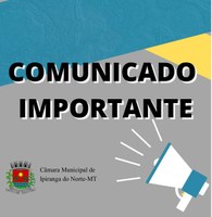 COMUNICADO IMPORTANTE 
