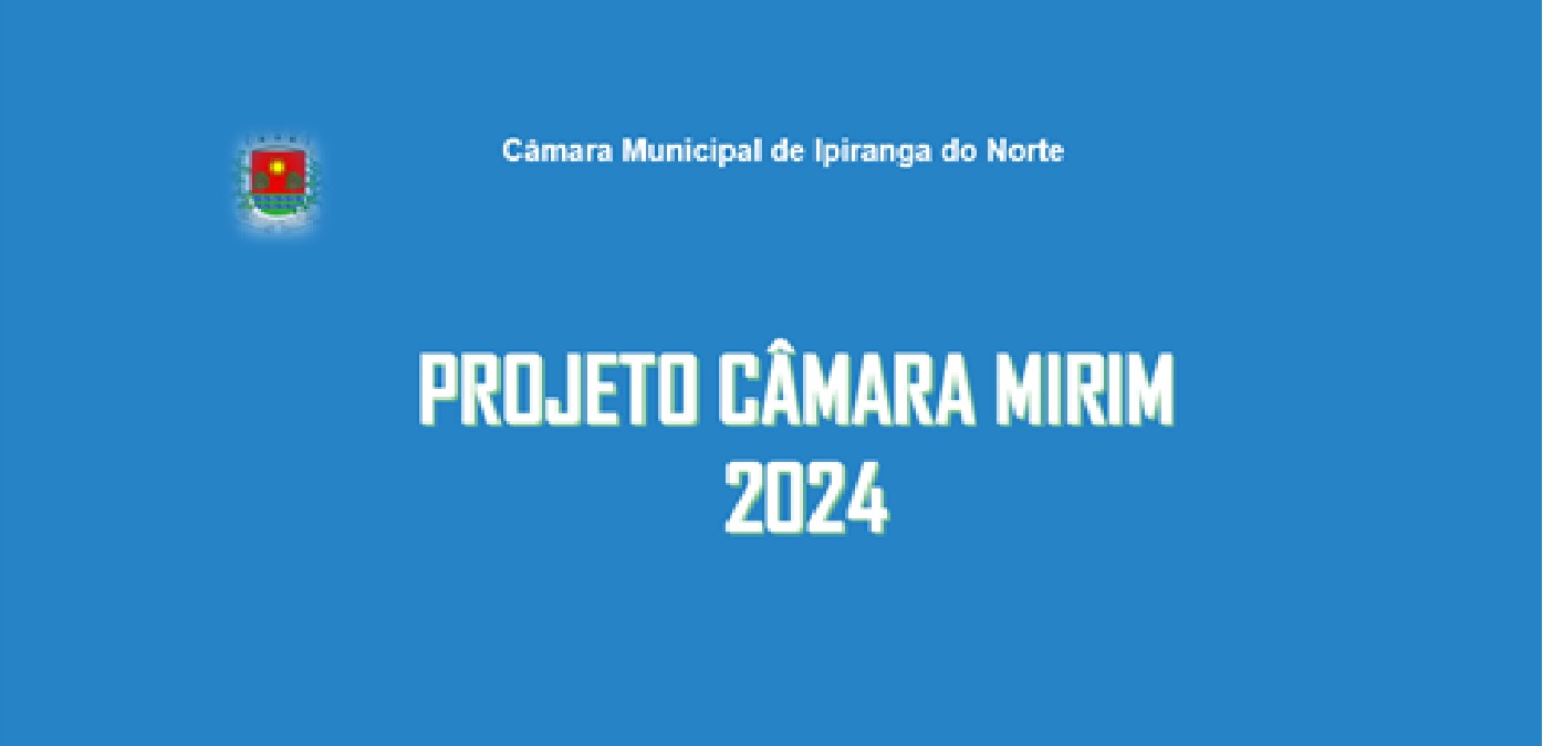 Eleições 2024 - Programa Vereador Mirim