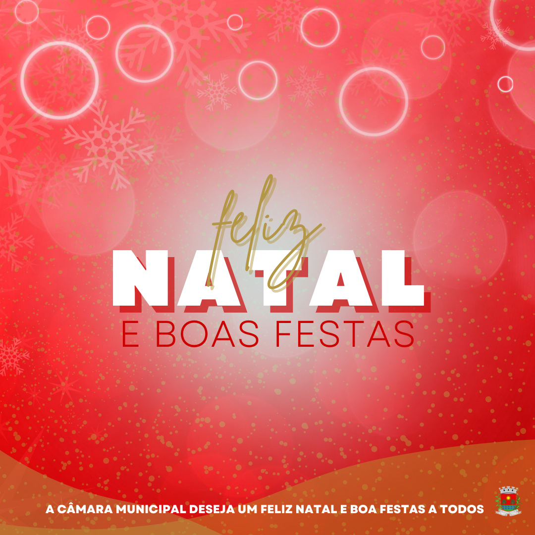FELIZ NATAL A TODOS!