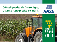 IBGE realizará Censo Agropecuário nos municípios a partir de 1° de outubro