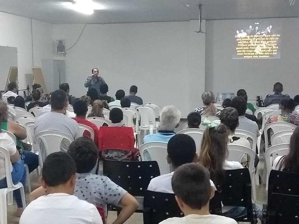 Marcos Vargas parabeniza início dos trabalhos do PROERD em Ipiranga do Norte