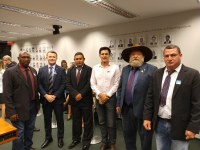 Mesa diretora da câmara municipal vai em busca recursos na capital federal