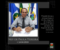 Nota de Pesar por Ney de Paula Teixeira