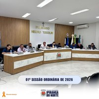 01ª SESSÃO ORDINÁRIA DE 2026