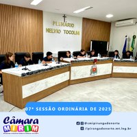 07ª SESSÃO ORDINÁRIA DA CÂMARA MIRIM DE 2025 
