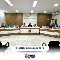 10ª SESSÃO ORDINÁRIA DE 13 DE ABRIL DE 2026