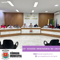 23ª SESSÃO ORDINÁRIA DE 2025