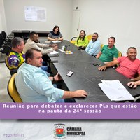 INICIANDO A SEMANA COM REUNIÃO DE ALINHAMENTO