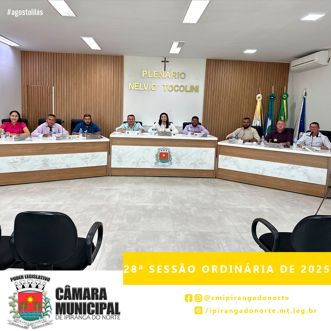 28ª SESSÃO ORDINÁRIA DE 2025