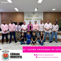 32ª SESSÃO ORDINÁRIA DE 2025