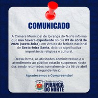 FERIADO DE SEXTA-FEIRA SANTA