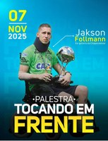 JAKSON FOLLMANN TRAZ PALESTRA “TOCANDO EM FRENTE” A IPIRANGA DO NORTE