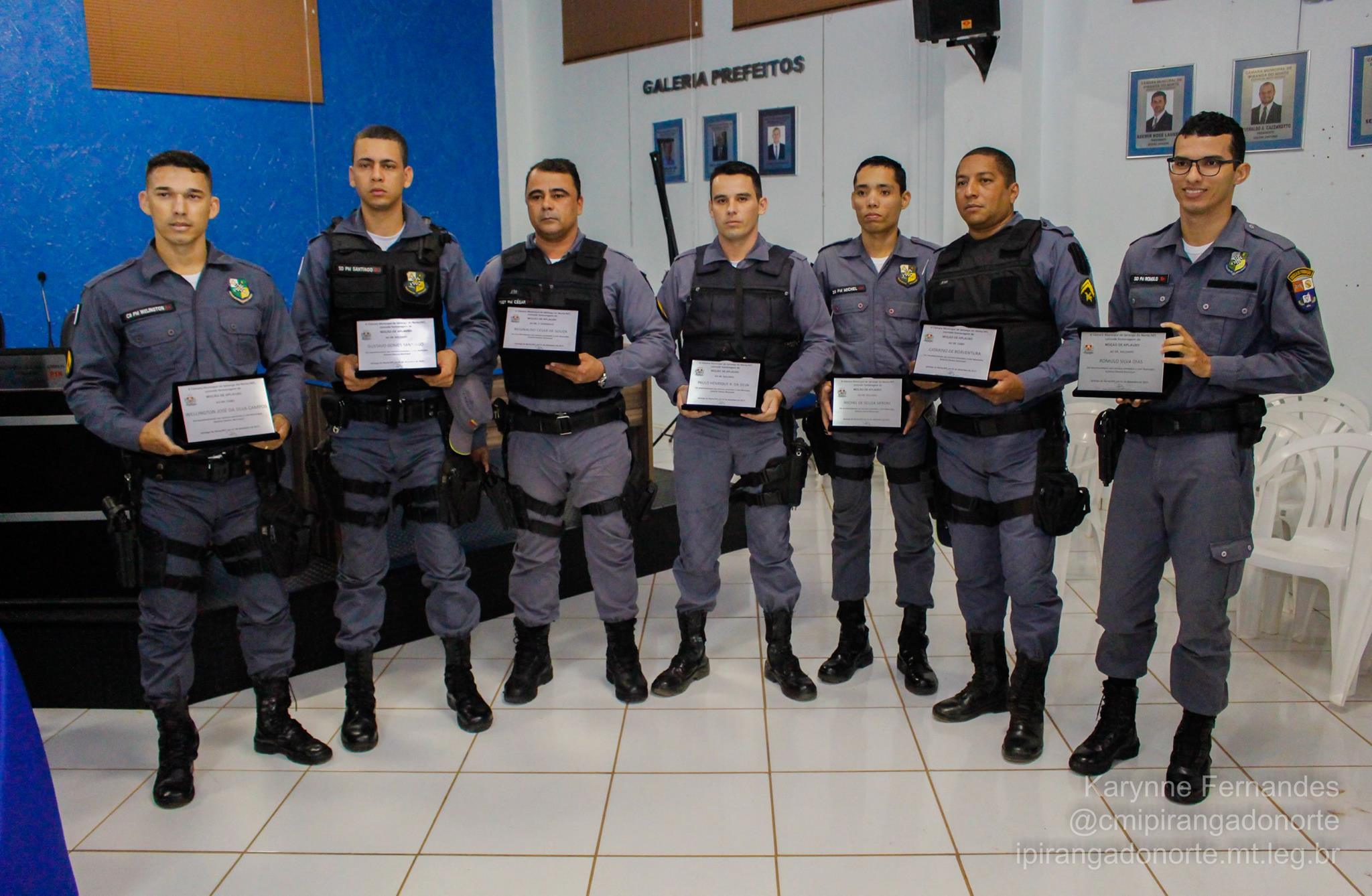 Polícia Militar de Ipiranga do Norte recebe Moção de Aplauso da Câmara de Vereadores