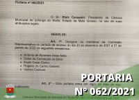 PORTARIA Nº 062/2021