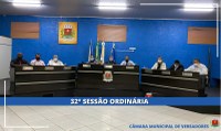 32° SESSÃO ORDINÁRIA DO DIA 15 DE OUTUBRO