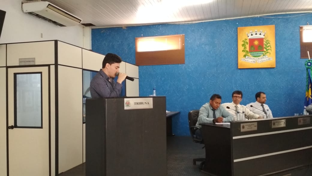 Secretario de saúde presta informações sobre os trabalhos executados em 2019