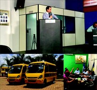 TRIBUNA: Vereador Marcos Vargas volta a falar sobre o transporte escolar de alunos da área rural do município 
