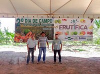 Vereador Fabiano do Povo e Empaer Ipiranga do Norte participam do Dia de Campo Frutifica em Sorriso/MT 