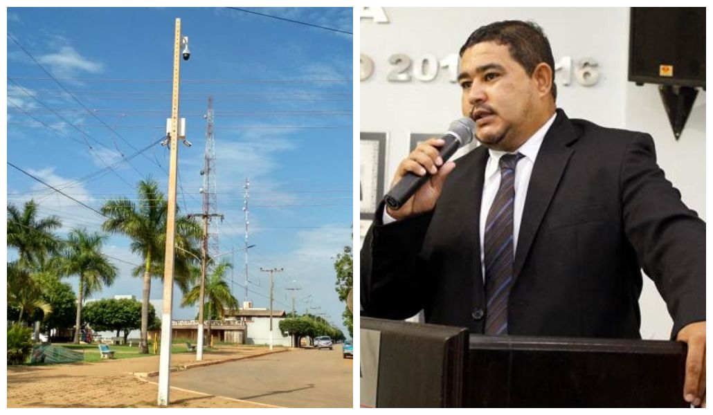 Vereador Fabiano do Povo reclama das câmeras de segurança do município