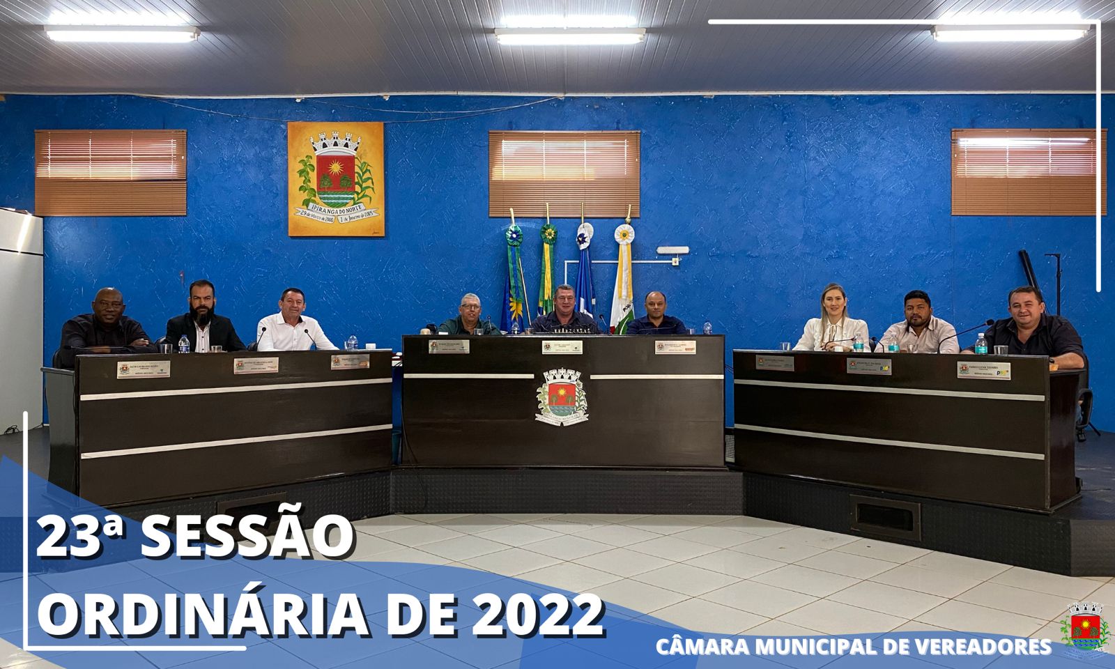 VEREADORES RETORNAM DO RECESSO PARLAMENTAR E REALIZAM 23º SESSÃO ORDINÁRIA