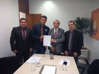 Veredores reúnem-se com parlamentares federais para tratar de assuntos de interesse de Ipiranga do Norte